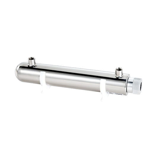 Devanti UV Water Purifier 12W 1GPM Stainless Steel Quartz