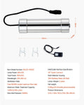 UV Water Purifier 8W 1GPM 220V Stainless Steel Quartz
