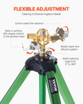 Impact Sprinkler Tripod 2 Pack Brass Head G3/4