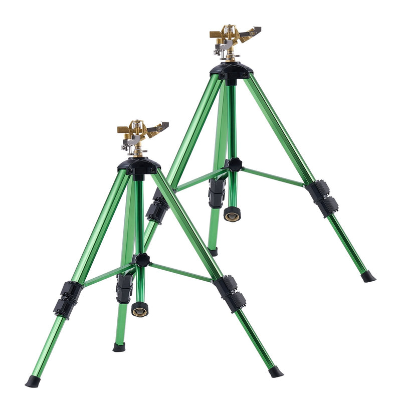 Impact Sprinkler Tripod 2 Pack 360° Brass Head G3/4