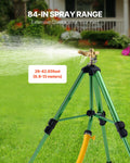 Impact Sprinkler Tripod 2 Pack 360° Brass Head G3/4