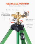 Impact Sprinkler Tripod 2 Pack 360° Brass Head G3/4