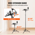 Projector Tripod Stand Adjustable 27-63in Height Laptop