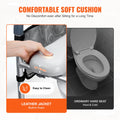 Raised Toilet Seat 7-Position Height Adjustment 158.7kg Capacity