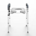 Raised Toilet Seat 7-Position Height Adjustment 158.7kg Capacity