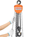 Hand Chain Hoist 3 Ton Capacity G80 Galvanized Chain 3m Lift