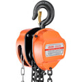Hand Chain Hoist 3 Ton 6m Lifting Height G80 Galvanized Chain Orange