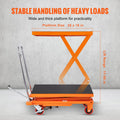 Hydraulic Lift Table Cart, 330lbs Capacity 50