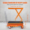 Hydraulic Lift Table Cart 330lbs 50