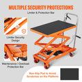 Hydraulic Lift Table Cart 330lbs 50