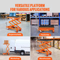 Hydraulic Lift Table Cart 330lbs 50