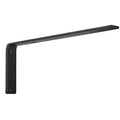 Heavy Duty Floating Shelf Brackets 25.6x15.5cm 4pc Matte Black 72.6kg