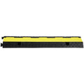 VEVOR 5pc 2 Channel Cable Protector Ramp 12000lbs Heavy Duty Speed Bump