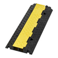 Devanti 2 Channel Cable Protector Ramp 55x50mm Heavy Duty Rubber