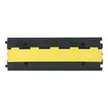 Devanti 2 Channel Cable Protector Ramp 55x50mm Heavy Duty Rubber
