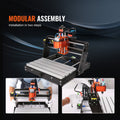 CNC Router Machine, 120W, 3 Axis GRBL Control Wood Engraving Carving Milling Machine Kit, 11.81 x 7.87 x 2.83 in / 300 x 200 x 72 mm Working Area 1200 RPM for Wood Acrylic MDF PVC Plastic Foam