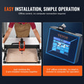 CNC Router 300W 3 Axis 400x400mm Wood Engraving Carving Milling