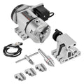 Dividing Head K11 100mm 3-Jaw Chuck CNC Router 4th Axis MT2 65mm