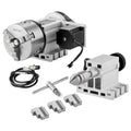 Dividing Head K11 100mm 3-Jaw Chuck CNC Router 4th Axis MT2 65mm