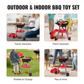 28pc BBQ Grill Playset Kids Kitchen Toys Sound Light Cooking