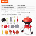 28pc BBQ Grill Playset Kids Kitchen Toys Sound Light Cooking