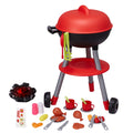 28pc BBQ Grill Playset Kids Kitchen Toys Sound Light Cooking