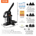 Button Maker Machine 3-in-1 25/32/58mm Badge Punch Press Kit 300pc