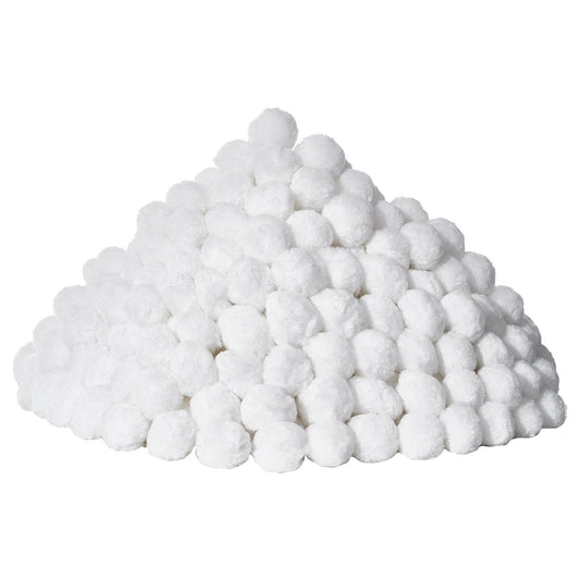 Pool Filter Balls for Sand Filter, 2.1 kg, Filter Balls Replace Pool Filter Sand, Reusable Polyester Fiber Filter Media Balls with Wash Bag, for Swimming Pool Above Ground Pool Aquarium Tank