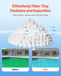 Filter Balls 2.1kg Sand Filter Replacement Reusable Polyester Pool