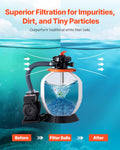 Pool Filter Balls 0.71kg Reusable Blue Sand Filter Pump