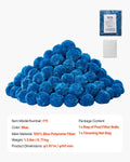 Pool Filter Balls 0.71kg Reusable Blue Sand Filter Pump