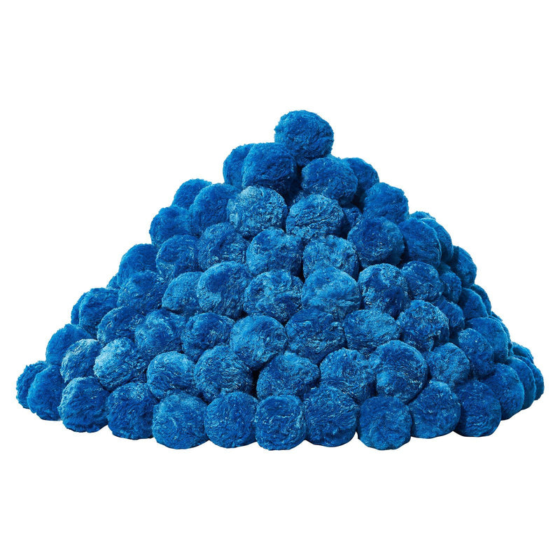 VEVOR Pool Filter Balls 1.42kg Reusable Blue Sand Filter Media Wash Bag