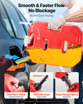 Fuel Container 10L Gas Can Spout Lockable Bracket Red Portable