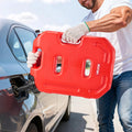 Fuel Container 10L Gas Can Spout Lockable Bracket Red Portable