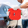 Fuel Container 5L Gas Can Spout Lockable Bracket Red Portable