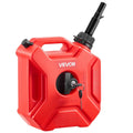 Fuel Container 5L Gas Can Spout Lockable Bracket Red Portable