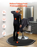 Salon Mat 1220x930mm Semi-circle Anti Fatigue Barber Chair Floor