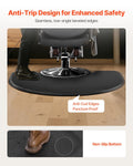 Salon Mat 1220x930mm Semi-circle Anti Fatigue Barber Chair Floor