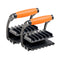 Plywood Carrier, 90.7 kg Single Clamp Capacity, 2 Pack Adjustable Drywall Carrying Tool for 0-25.4 mm Thickness Boards, Plywood Carrier with Non-Slip Grips for Plastic Boards, Plywood, Drywall