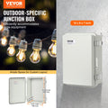 Electrical Junction Box 300x200x180mm IP67 Waterproof ABS Outdoor