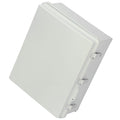 Outdoor Electrical Junction Box, 350 x 250 x 150 mm, ABS Plastic Electrical Enclosure Box with Hinged Cover Stainless Steel Latch, IP67 Dustproof Waterproof for Outdoor Electrical Projects