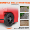 60.57L Fuel Caddy Portable Gas Storage Tank Hand Pump Wheels