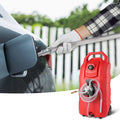 60.57L Fuel Caddy Portable Gas Storage Tank Hand Pump Wheels