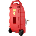 60.57L Fuel Caddy Portable Gas Storage Tank Hand Pump Wheels