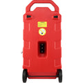 60.57L Fuel Caddy Portable Gas Storage Tank Hand Pump Wheels