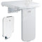 Folding ABS Shower Seat 440lbs Wall Mounted Fold Up Bench Seniors