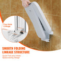 Folding ABS Shower Seat 440lbs Wall Mounted Fold Up Bench Seniors