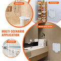 Folding ABS Shower Seat 440lbs Wall Mounted Fold Up Bench Seniors