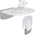 Folding Shower Seat Wall Mounted 450lbs Capacity Bench Chair Seniors
