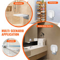 Folding Shower Seat Wall Mounted 450lbs Capacity Bench Chair Seniors